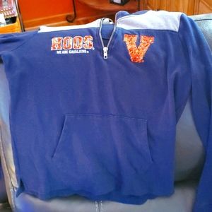 Sweatshirt pullover zipup